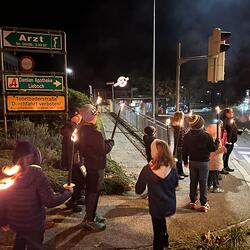 Der Pfarrhof wird verlassen ...