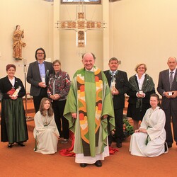 Pfarre St. Johannes, Erntedank mit Ehejubiläen