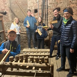 Ratschen am Kirchturm Graz-St. Peter