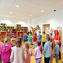 Besuch des Kindergartens und der Volksschule in Kitzeck