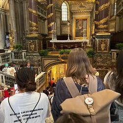 Österreicher-Treffen in der Basilika von Sant'Anselmo