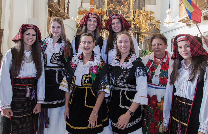 Internationale Beteiligung beim Gottesdienst der Völker
