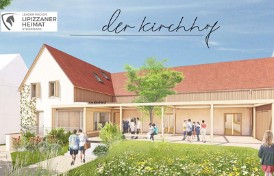 Im sanierten Kirchhof in Ligist wird Platz für das legendäre Polsterlkino sein.