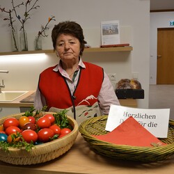 Danke für die Bewirtung an unseren Sozialkreis unter der Leiterin Grete Fassolter