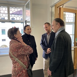 Zenita Komad_Ausstellungseröffnung_3.2.2024. Foto: KULTUM/A. Hopper