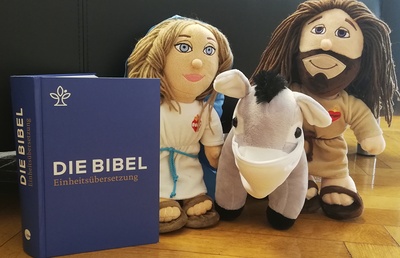 Dem Esel steht der Mund-Nasenschutz bereits gut! Wie viele 'Gesundheitsmaßnahmen' in der Bibel stecken können Sie im Quiz testen! 