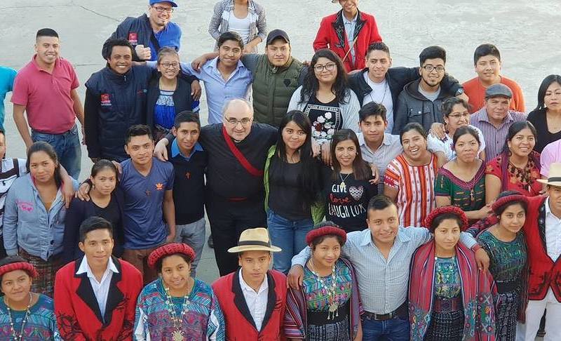 Bischof Wilhelm zu Gast bei einem Partnerprojekt in Guatemala
